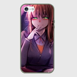 Чехол для iPhone 5/5S матовый Monika Doki Doki