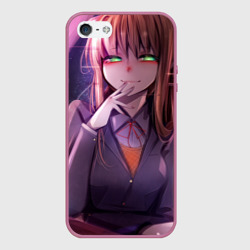 Чехол для iPhone 5/5S матовый Monika Doki Doki