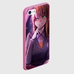 Чехол для iPhone 5/5S матовый Monika Doki Doki - фото 2