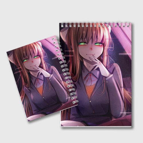 Блокнот Monika Doki Doki, цвет белый - фото 2