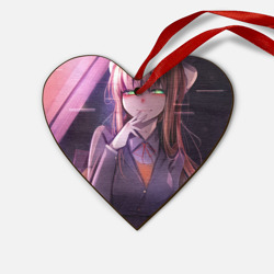 Деревянная игрушка Сердце Monika Doki Doki
