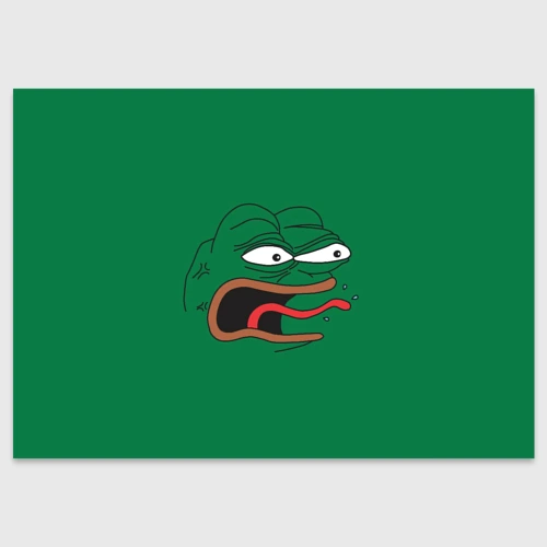 Поздравительная открытка Pepe skin