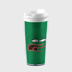 Термокружка-непроливайка Pepe skin