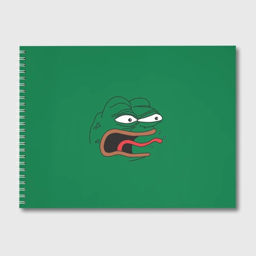Альбом для рисования Pepe skin