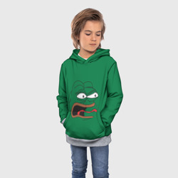 Детская толстовка 3D Pepe skin - фото 2