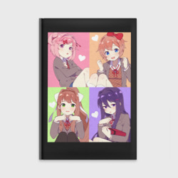 Ежедневник Girls Doki Doki коллаж