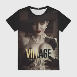 Женская футболка 3D Village - Resident Evil 