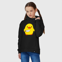 Детское худи Oversize хлопок Утка с ножом кругляш - фото 2