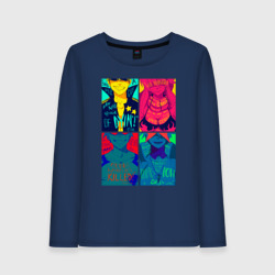 Женский лонгслив хлопок Gurren Lagann posters