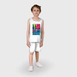Детская пижама с шортами хлопок Gurren Lagann posters - фото 2