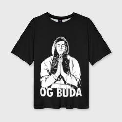 Женская футболка oversize 3D OG Buda