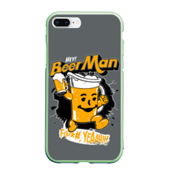 Чехол для iPhone 7Plus/8 Plus матовый Beer MAN