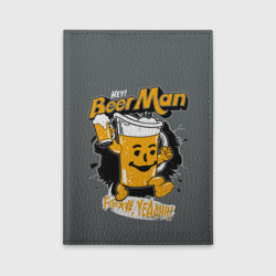 Обложка для автодокументов Beer MAN