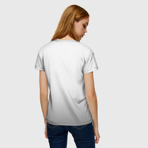 Женская футболка 3D с принтом Дочери леди Димитреску, вид сзади #2
