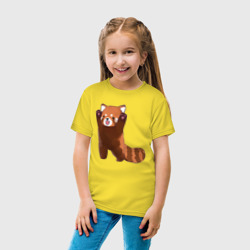 Детская футболка хлопок Нападение милой панды - фото 2