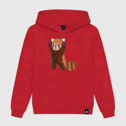 Женская толстовка хлопок Нападение милой панды