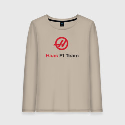 Женский лонгслив хлопок Haas F1 Team