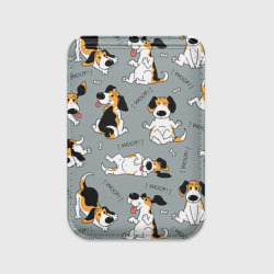 Картхолдер Magsafe магнитный Собаки Бигли