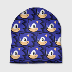 Шапка 3D Sonic pattern