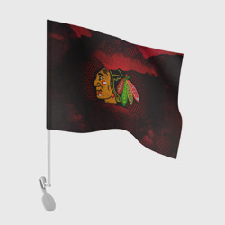 Флаг для автомобиля Chicago NHL