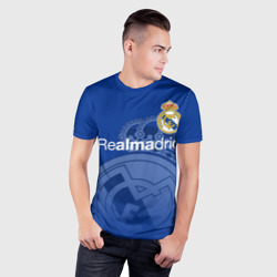 Мужская футболка 3D Slim Real Madrid Реал Мадрид - фото 2