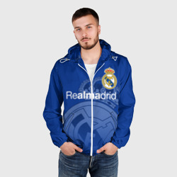 Мужская ветровка 3D Real Madrid Реал Мадрид - фото 2