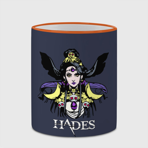 Кружка с полной запечаткой Hades, цвет Кант оранжевый - фото 4