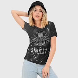 Женская футболка 3D Slim Stalker 2 death - фото 2