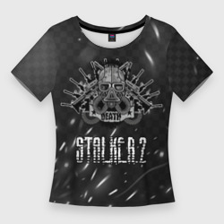 Женская футболка 3D Slim Stalker 2 death