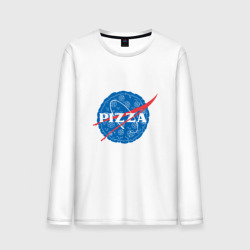 Мужской лонгслив хлопок NASA Pizza