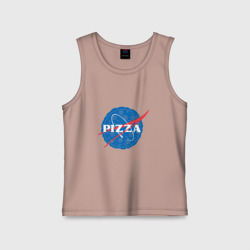 Детская майка хлопок NASA Pizza