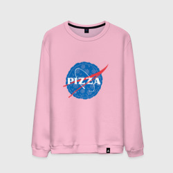 Мужской свитшот хлопок NASA Pizza