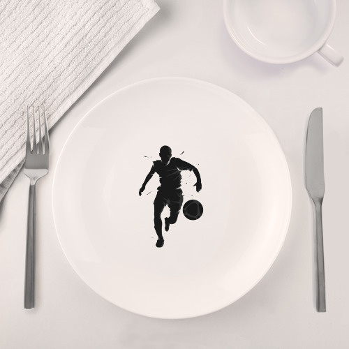 Набор: тарелка + кружка Футболист - фото 4