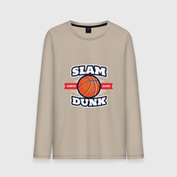 Мужской лонгслив хлопок Slam dunk