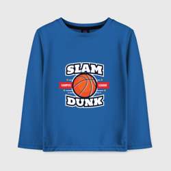 Детский лонгслив хлопок Slam dunk