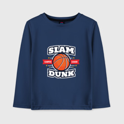 Детский лонгслив хлопок Slam dunk