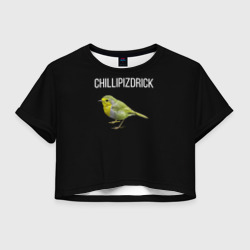 Женская футболка Crop-top 3D Chillipizdrick