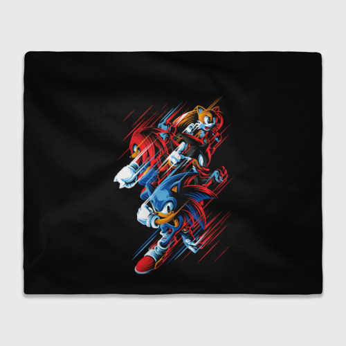 Плед 3D Sonics team