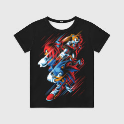 Детская футболка 3D Sonics team