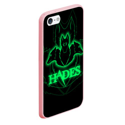 Чехол для iPhone 5/5S матовый Hades three-headed wolf - фото 2