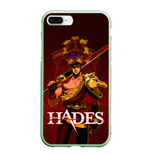 Чехол для iPhone 7Plus/8 Plus матовый Zagreus Hades, цвет салатовый