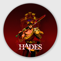 Круглый коврик для мышки Zagreus Hades