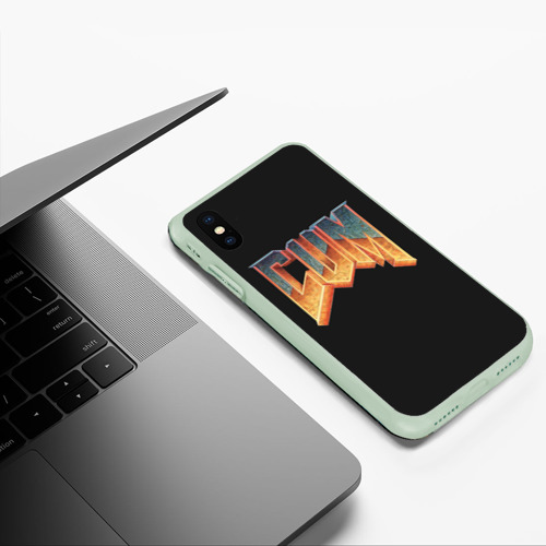 Чехол для iPhone XS Max матовый с принтом Doom Gachi Remix, фото #5