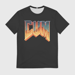 Мужская футболка 3D Doom: Gachi remix