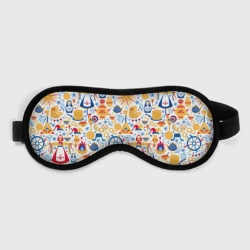 Маска для сна 3D Славянская символика