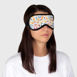 Маска для сна 3D Славянская символика - фото 2