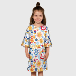 Детское платье 3D Славянская символика - фото 2