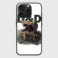 Чехол силиконовый для Apple iPhone 15 Pro матовый D&D Мимик-сундук ДнД