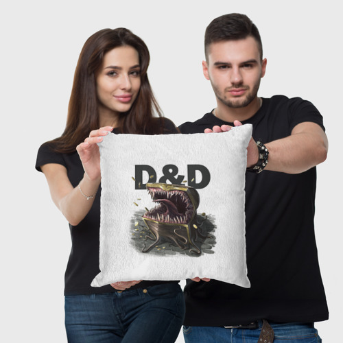 Подушка 3D D&D Мимик-сундук ДнД - фото 3