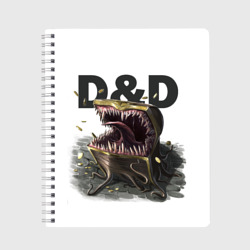 Тетрадь D&D Мимик-сундук ДнД